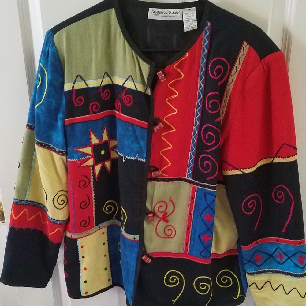 Drapers and Damons Color block Ladies Jacket